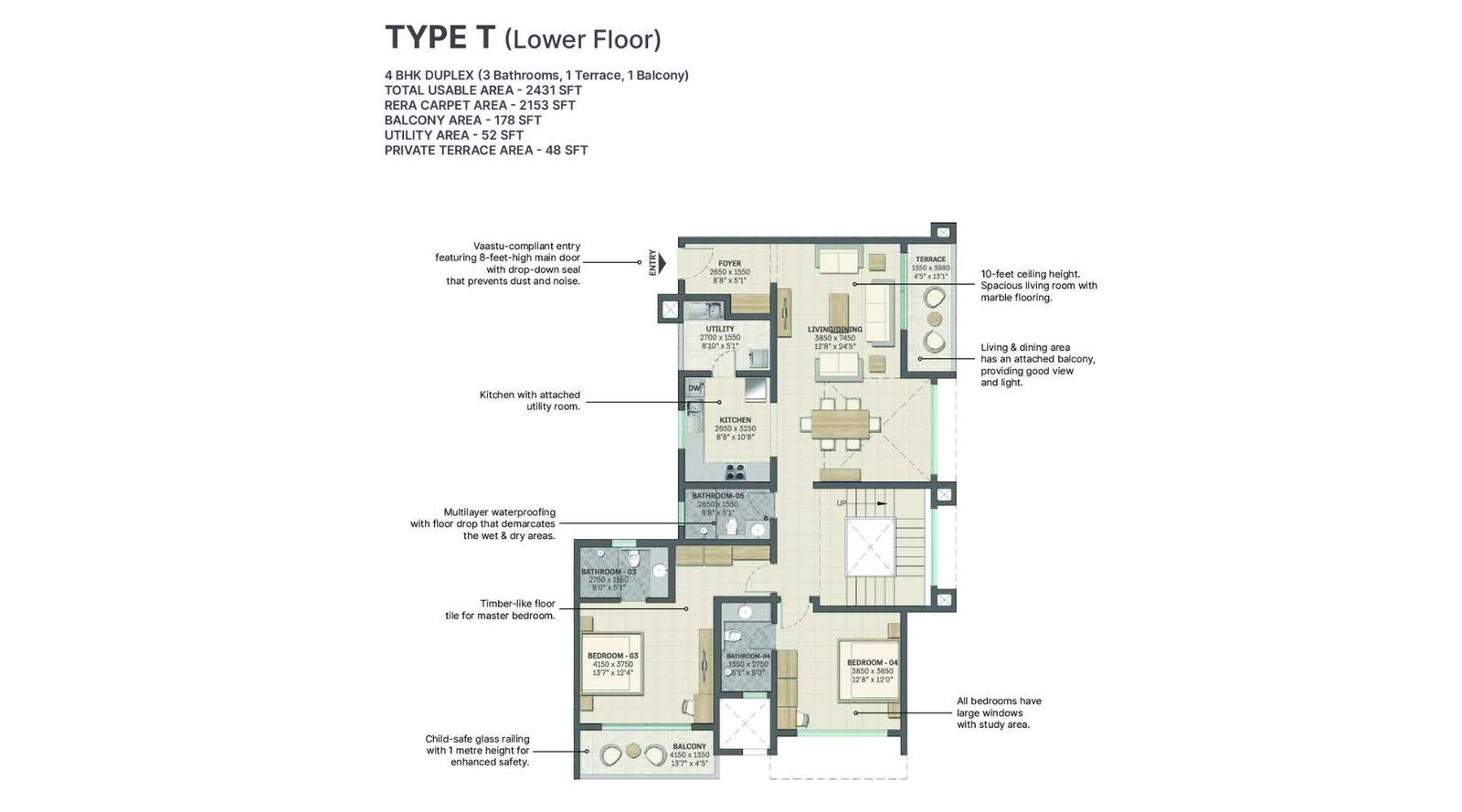 Sobha-Nesara-4-BHK-Lower-Floor